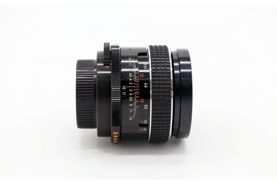 Tokina RMC 1.2/28 M42 (Japan, 1974)
