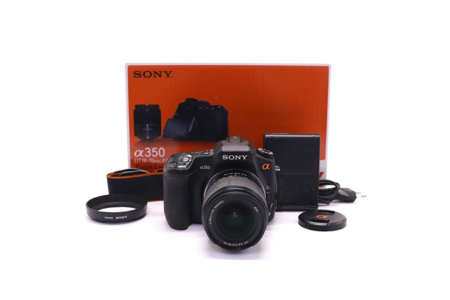 Sony a350 kit в упаковке