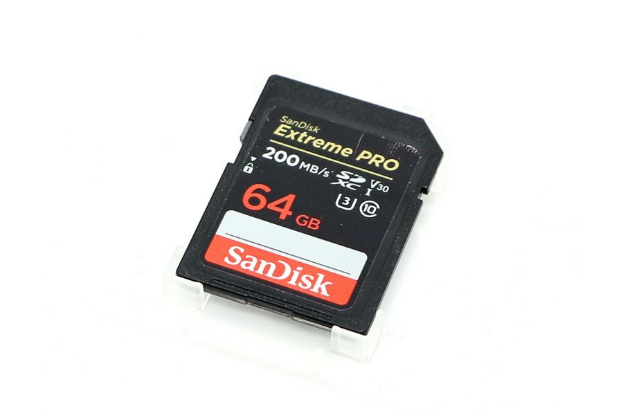 Карта памяти SD 64GB SanDisk Extreme Pro 64Gb 200MB/s