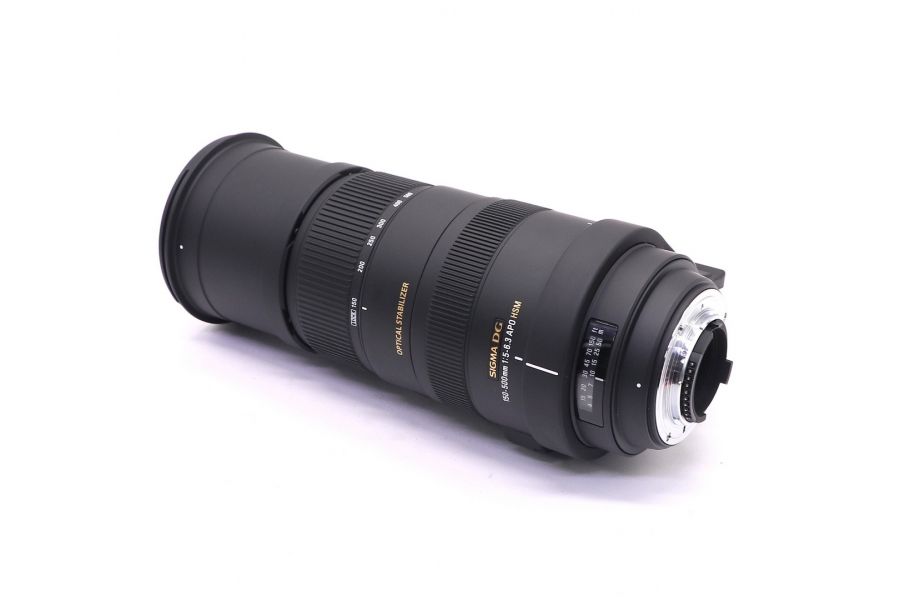 Sigma 150-500mm f/5-6.3 DG APO OS HSM for Nikon в упаковке