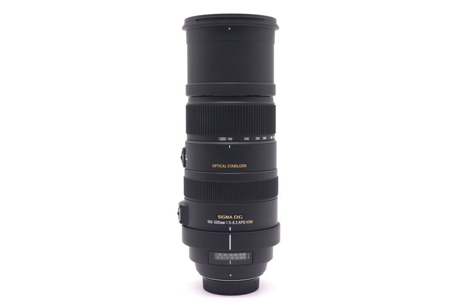 Sigma 150-500mm f/5-6.3 DG APO OS HSM for Nikon в упаковке
