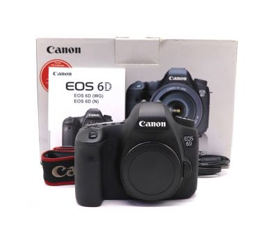 Canon EOS 6D body в упаковке (пробег 17345 кадров)