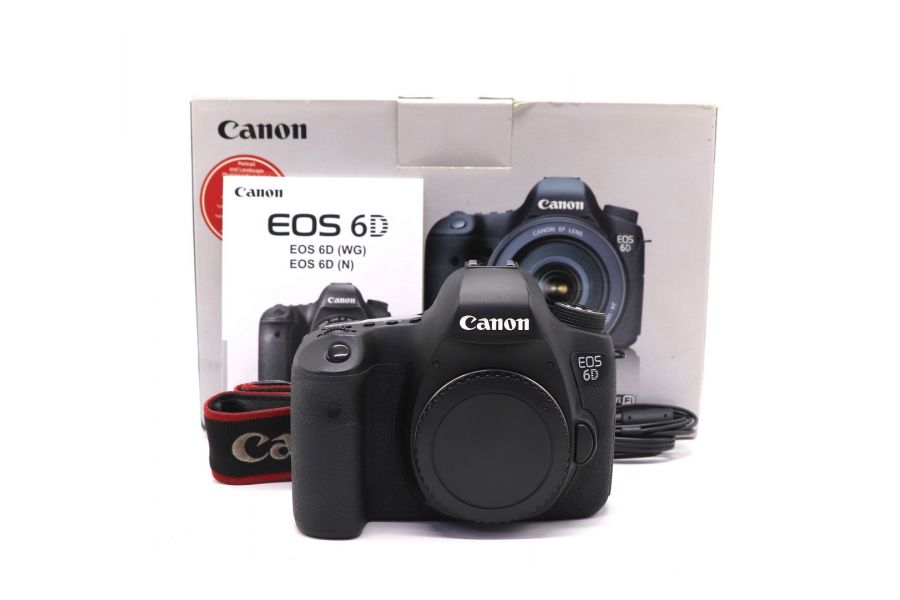 Canon EOS 6D body в упаковке (пробег 17345 кадров)