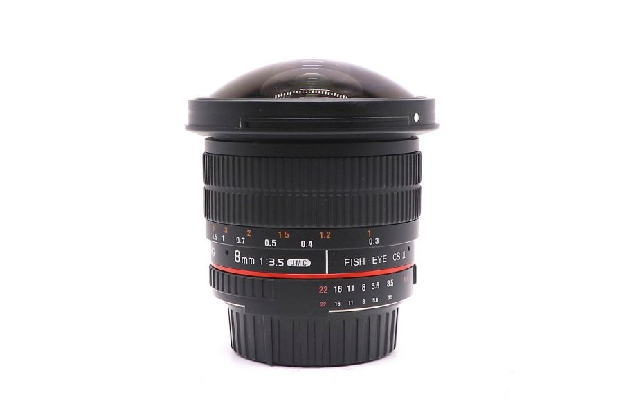 Samyang 8mm f/3.5 AS IF UMC Fish-eye CS II Nikon F