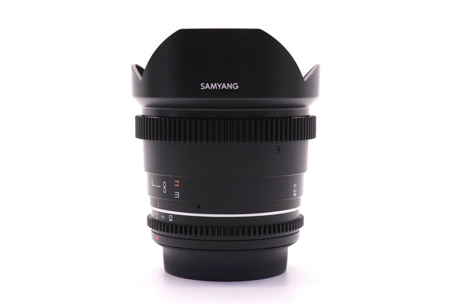 Samyang VDSLR 14mm T3.1 MK2 Canon EF в упаковке