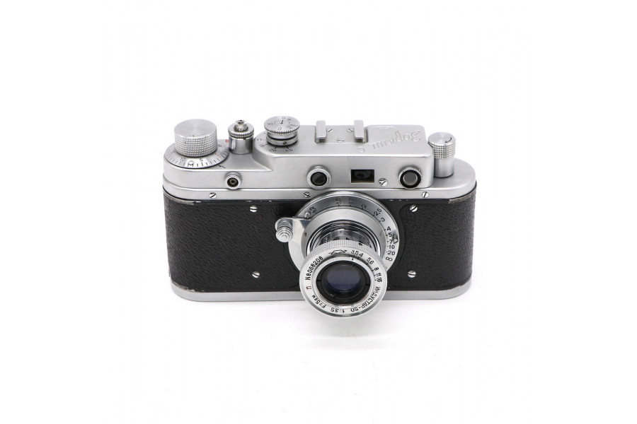 Фотоаппарат Зоркий С + Индустар-50 тубусный