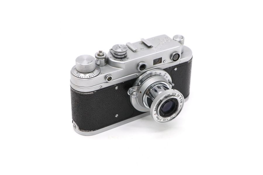Фотоаппарат Зоркий С + Индустар-50 тубусный