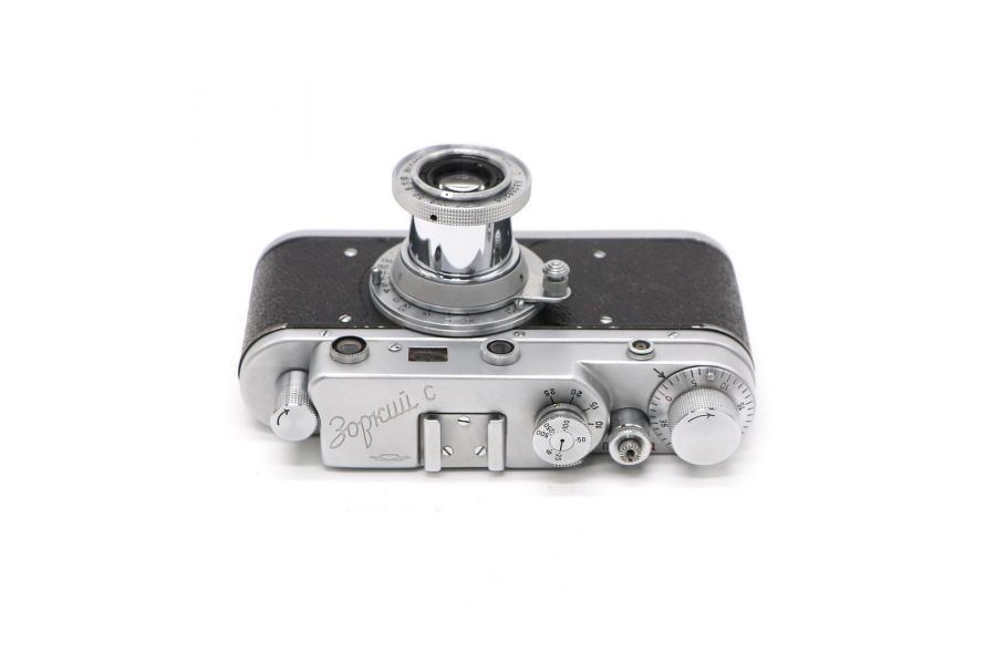 Фотоаппарат Зоркий С + Индустар-50 тубусный