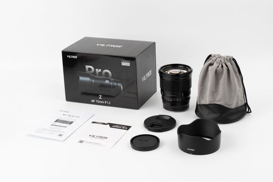 Объектив Viltrox AF 75mm F1.2 PRO для Nikon Z