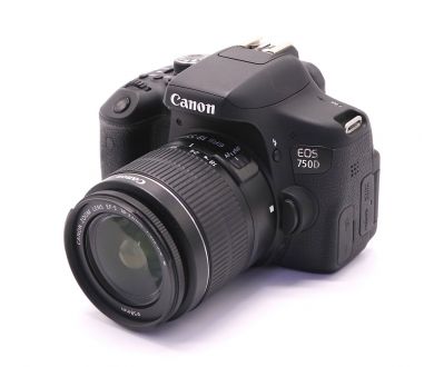 Canon EOS 750D kit (пробег 4480 кадров)