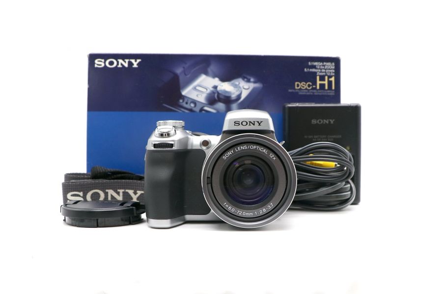 Sony Cyber-shot DSC-H1 в упаковке