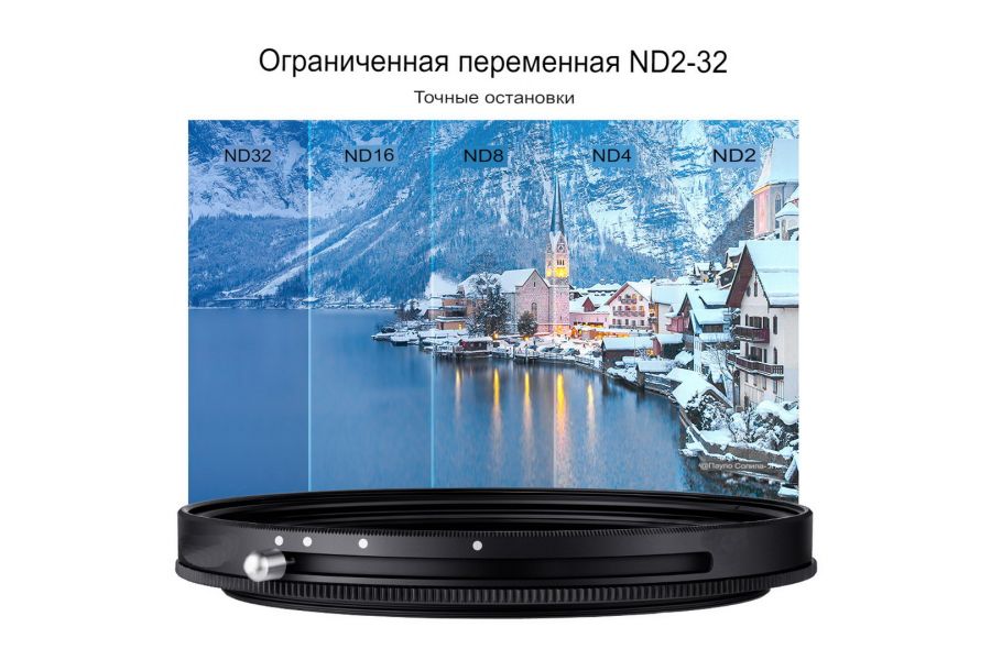 Светофильтр K&F Concept NANO-X ND2-32-CPL MRC 72mm