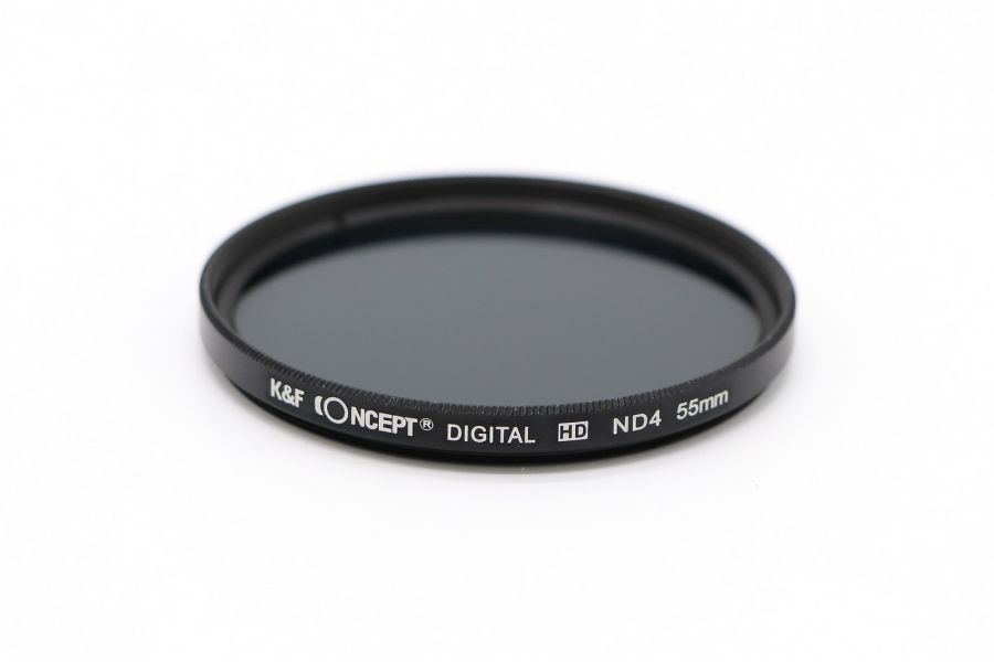 Светофильтр K/F Concept digital HD slim ND4 55mm