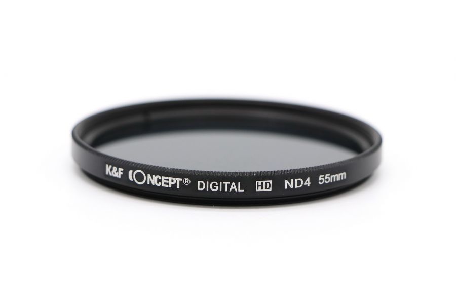Светофильтр K/F Concept digital HD slim ND4 55mm