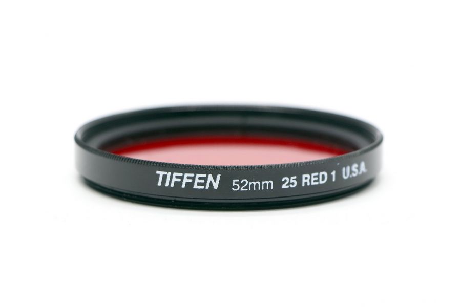 Светофильтр Tiffen 52mm 25 Red 1 U.S.A.
