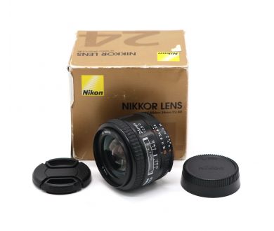 Nikon 24mm f/2.8D AF Nikkor в упаковке