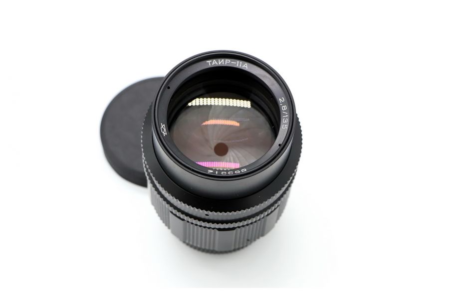 Объектив мануальный Таир-11А 2,8/135 (КМЗ, 1980г)