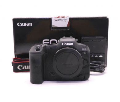 Купить Canon EOS R5 body в упаковке (пробег 2215 кадров) Canon EOS R5 body в упаковке (пробег 2215 кадров)