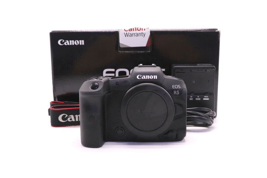 Canon EOS R5 body в упаковке (пробег 2215 кадров)