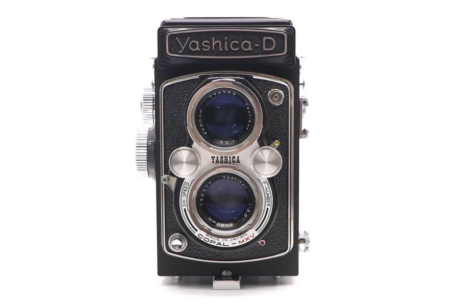 Yashica-D + Yashikor 80mm f/3.5 (Japan, 1965)