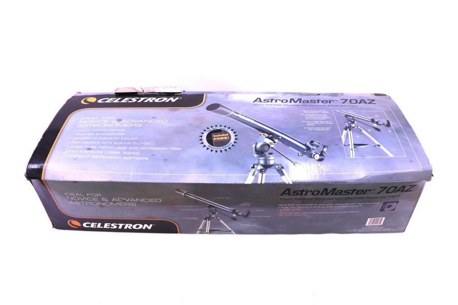 Телескоп Celestron AstroMaster 70 AZ в упаковке