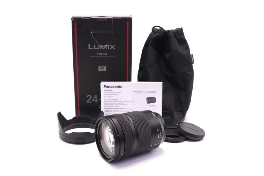 Panasonic 24-105mm f/4 Macro O.I.S. Lumix S (S-R24105) в упаковке