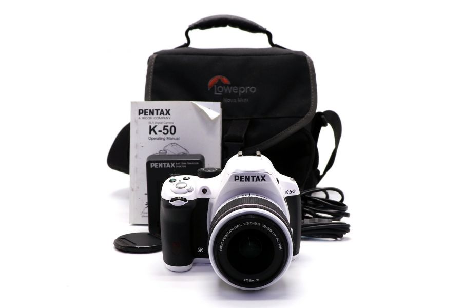 Pentax K-50 kit (пробег 6585 кадров)