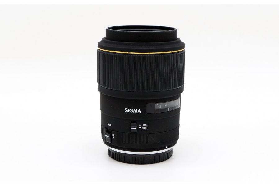 Sigma AF 105mm f/2.8 EX DG Macro Canon EF в упаковке