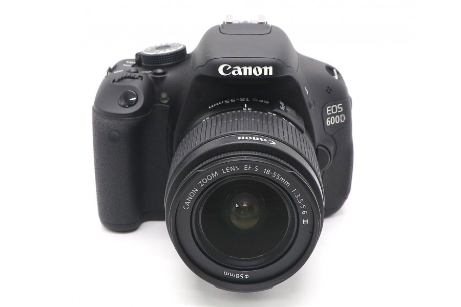 Canon EOS 600D kit в упаковке (пробег 600 кадров)