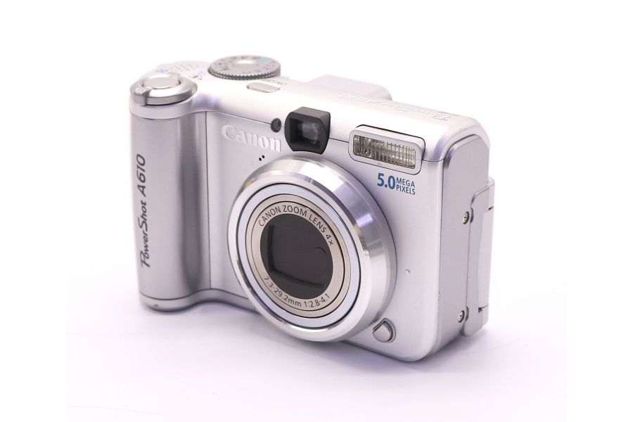 Canon PowerShot A610 в упаковке