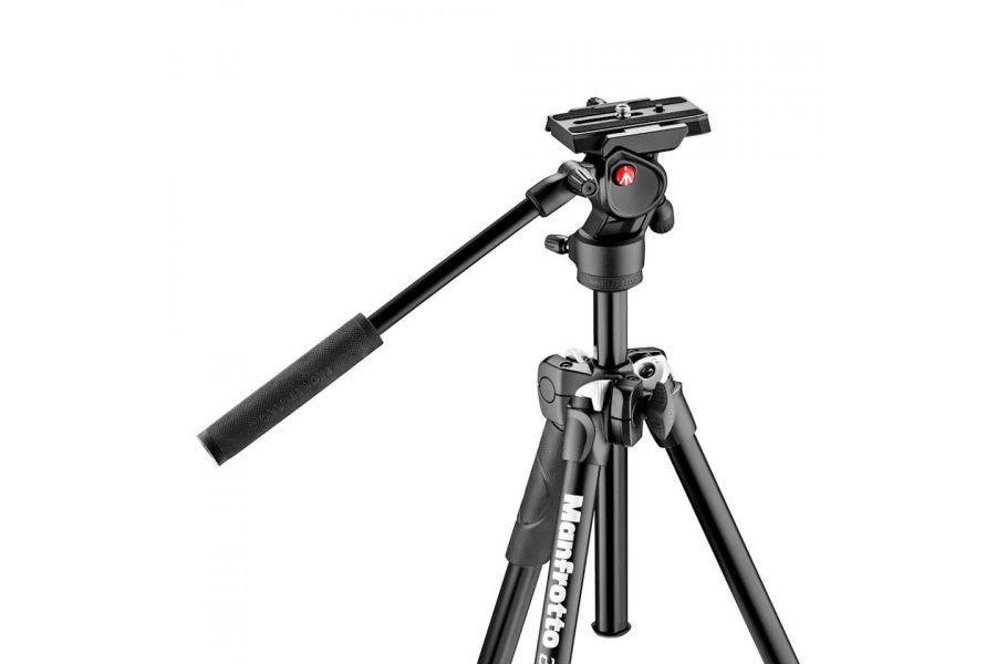 Штатив Manfrotto MK290LTA3-V + голова Manfrotto MVH400AH