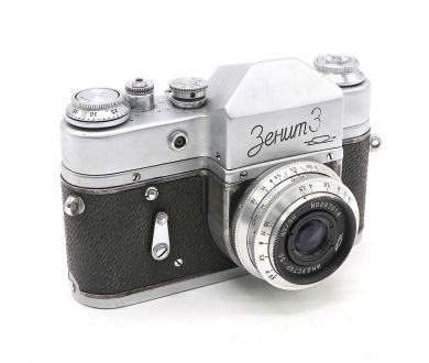 Редкий Зенит 3 + Индустар-50 (КМЗ, 1960)