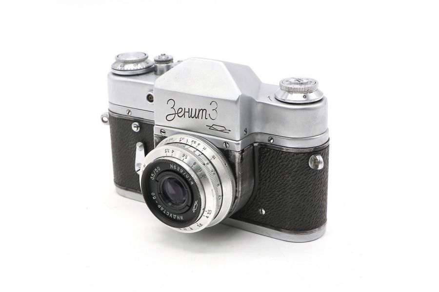 Редкий Зенит 3 + Индустар-50 (КМЗ, 1960)