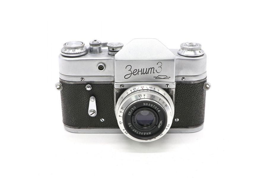 Редкий Зенит 3 + Индустар-50 (КМЗ, 1960)