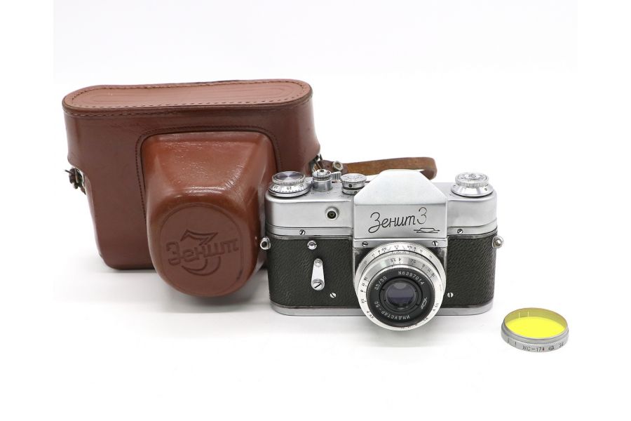 Редкий Зенит 3 + Индустар-50 (КМЗ, 1960)