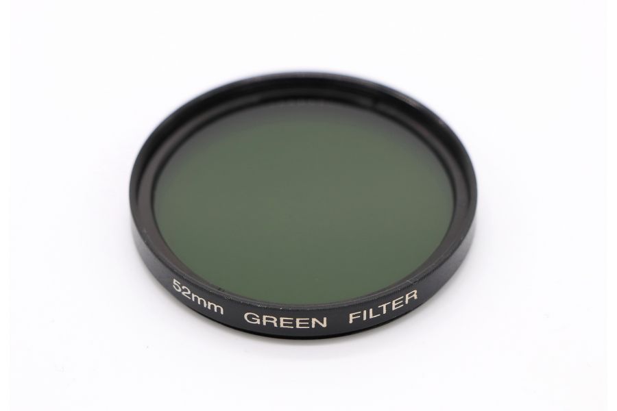 Светофильтр 52mm GREEN FILTER