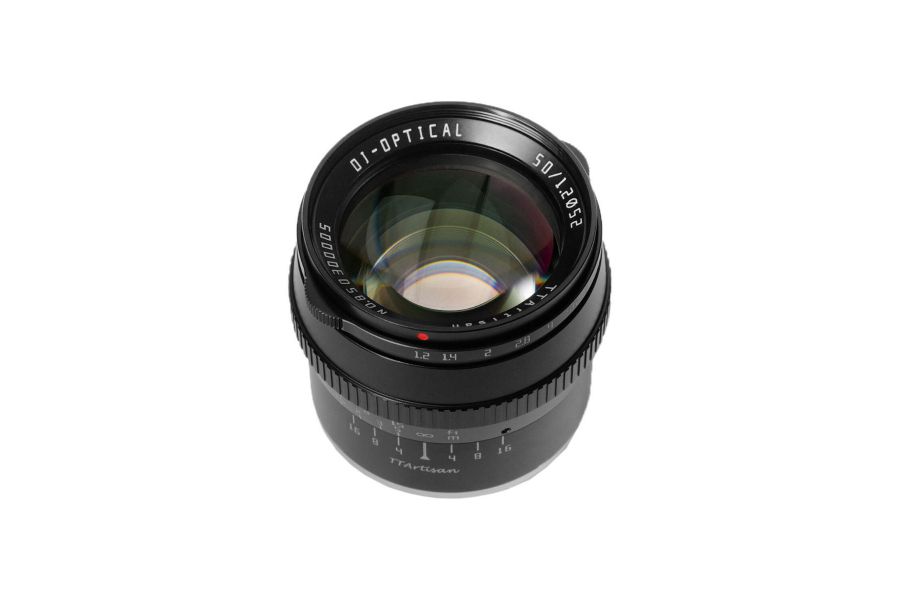 Объектив TTartisan 50mm f/1.2 для Nikon Z, черный