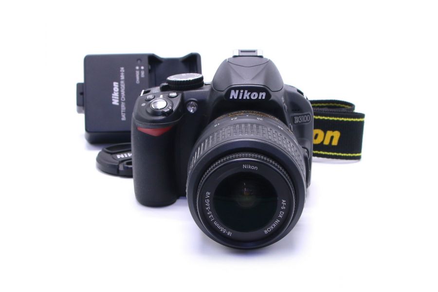 Фотокамера Nikon D3100 kit (пробег 2180 кадров)