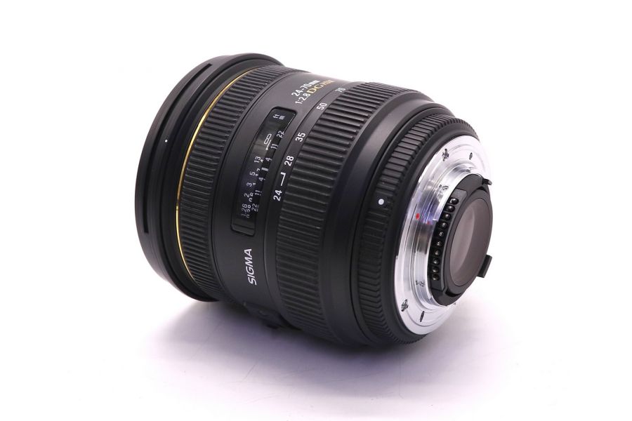 Sigma AF 24-70mm f/2.8 IF EX DG ASPHERICAL HSM Nikon F в упаковке