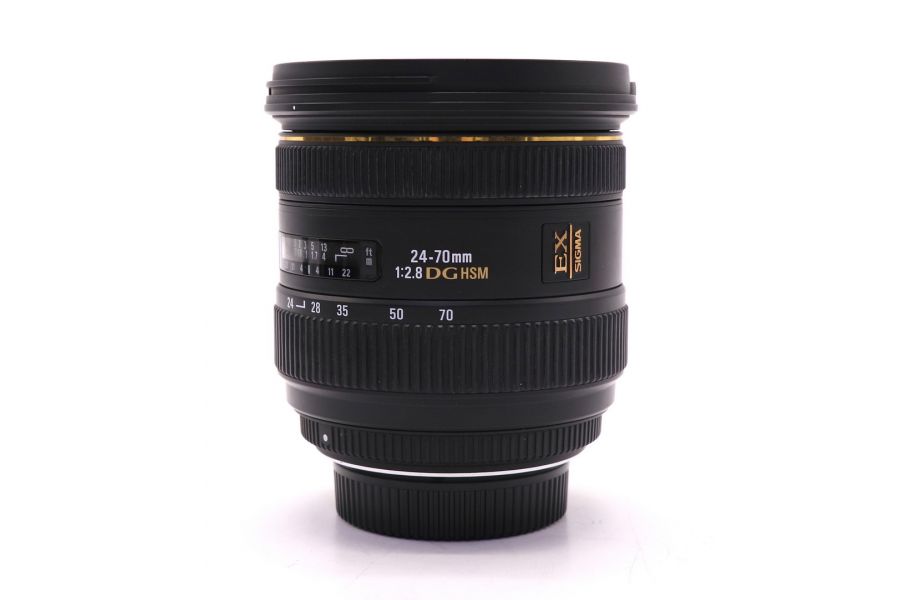 Sigma AF 24-70mm f/2.8 IF EX DG ASPHERICAL HSM Nikon F в упаковке