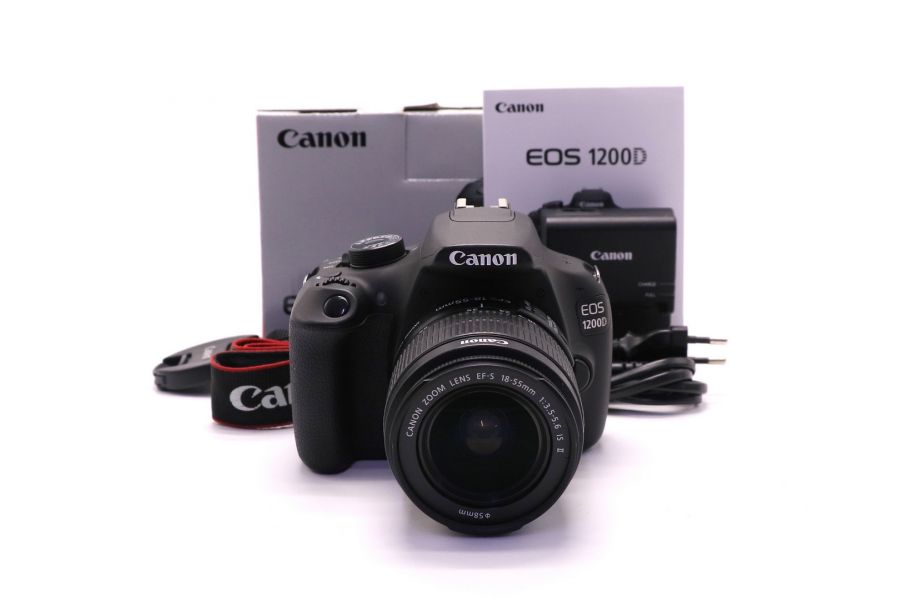 Canon EOS 1200D kit в упаковке (пробег 9500 кадров)