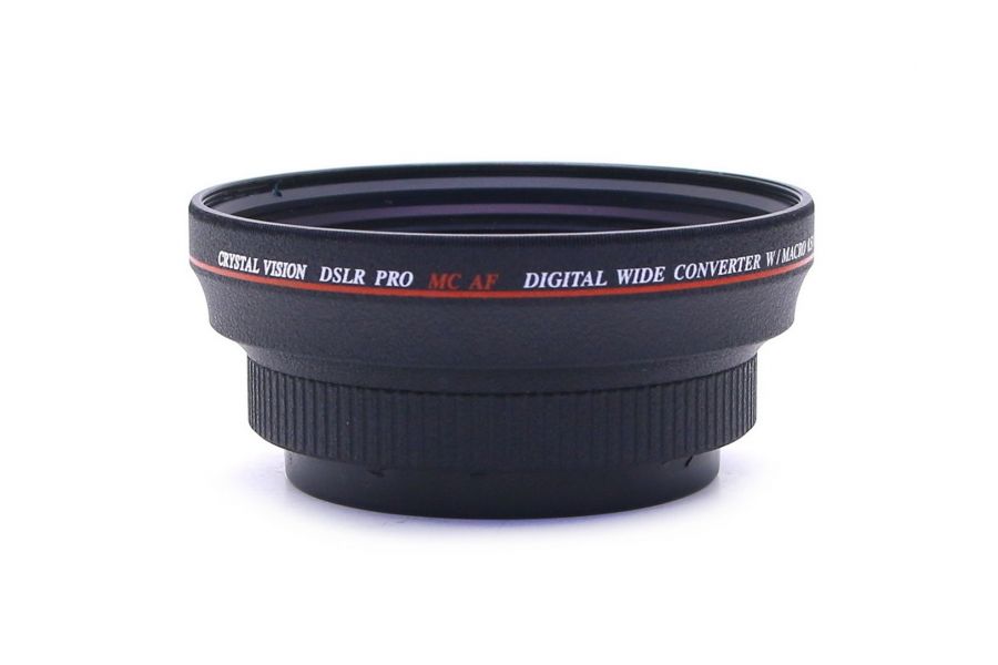 Конвертер Crystal Vision DSLR Pro MC AF Digital Wide Converter w/Macro 0.5x 58mm Limited Edition в упаковке