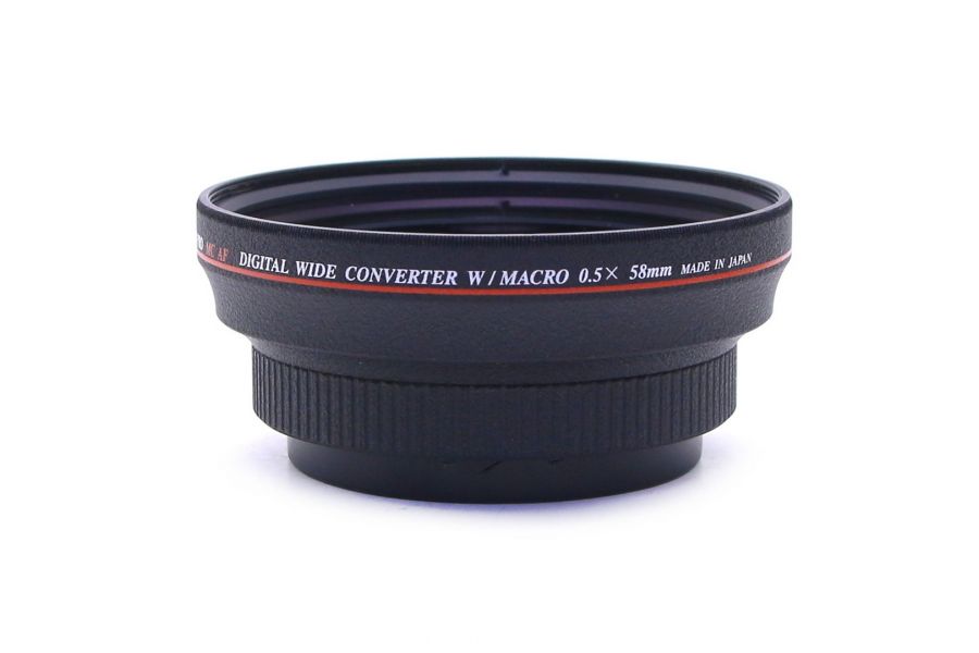 Конвертер Crystal Vision DSLR Pro MC AF Digital Wide Converter w/Macro 0.5x 58mm Limited Edition в упаковке
