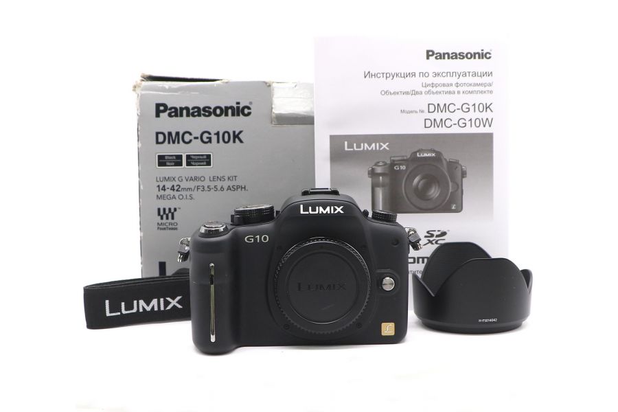 Panasonic Lumix DMC-G10 body в упаковке