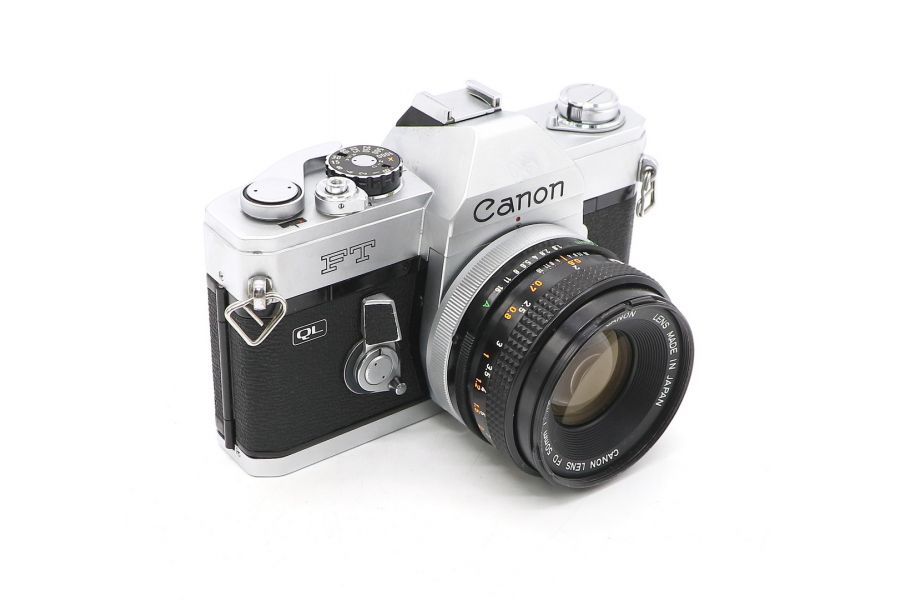 Canon FT QL + Canon FD 50mm/1.8 S.C.(Japan, 1966)