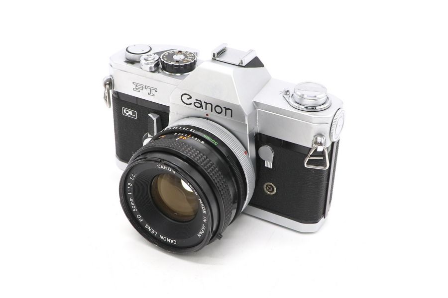 Canon FT QL + Canon FD 50mm/1.8 S.C.(Japan, 1966)