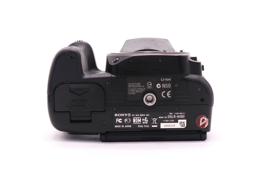 Sony a580 body (пробег 10595 кадров)
