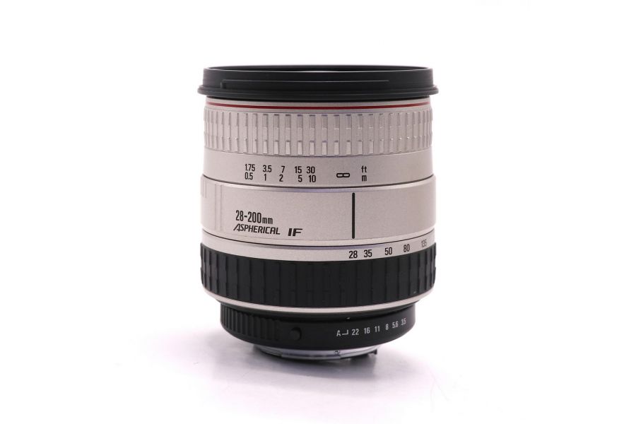 Sigma AF 28-200mm f/3.5-5.6 DL  Aspherical Macro Pentax K серебристый