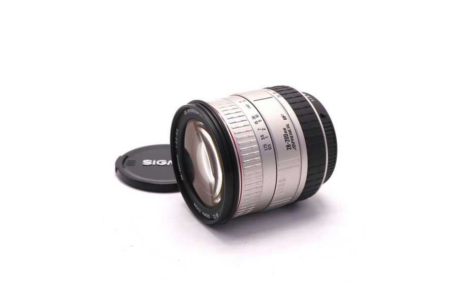 Sigma AF 28-200mm f/3.5-5.6 DL  Aspherical Macro Pentax K серебристый