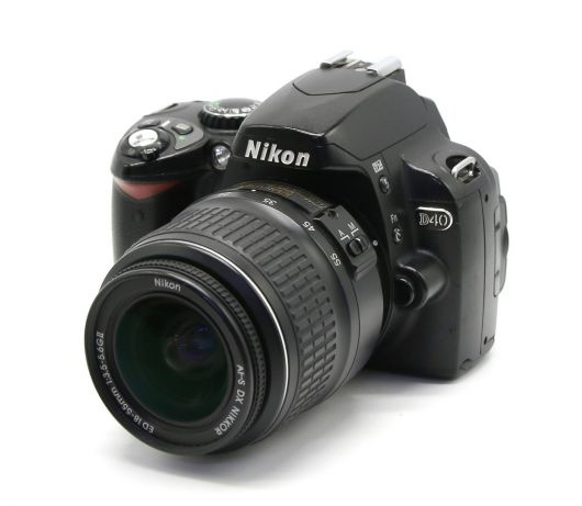Nikon D40 kit (пробег 54070 кадров)